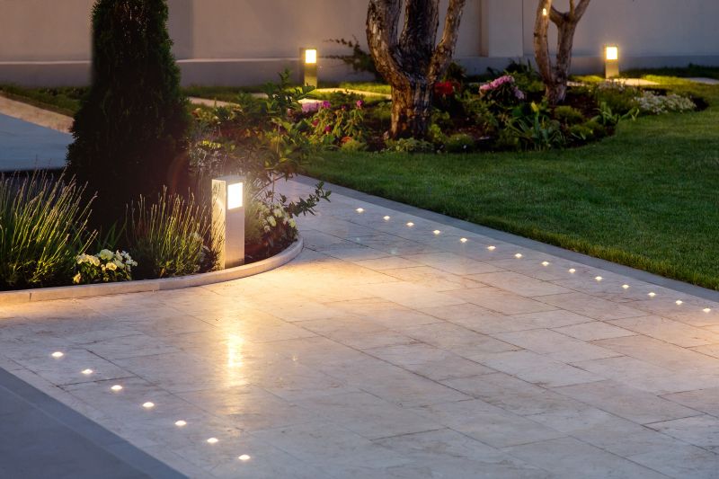 Courtyard Light Installation in Overland Park, KS