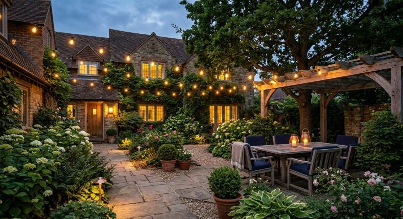 Terrace Lighting Installation in Kansas City, KS