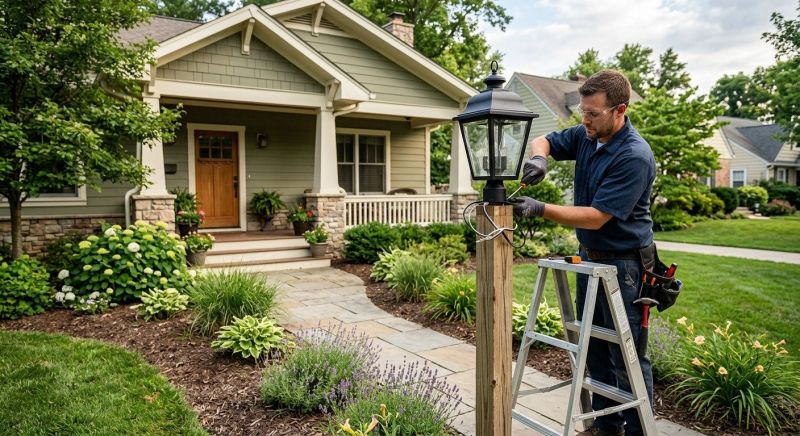 Yard Lights Installation in Littleton, CO